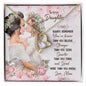 To My Daughter - Forever Love Necklace