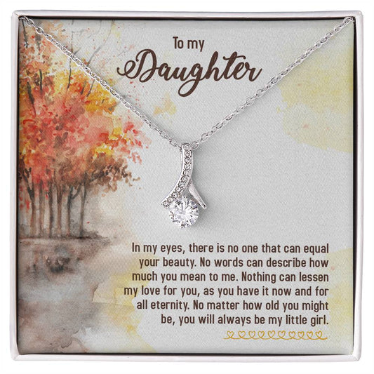 To My Daughter - Alluring Beauty Necklace